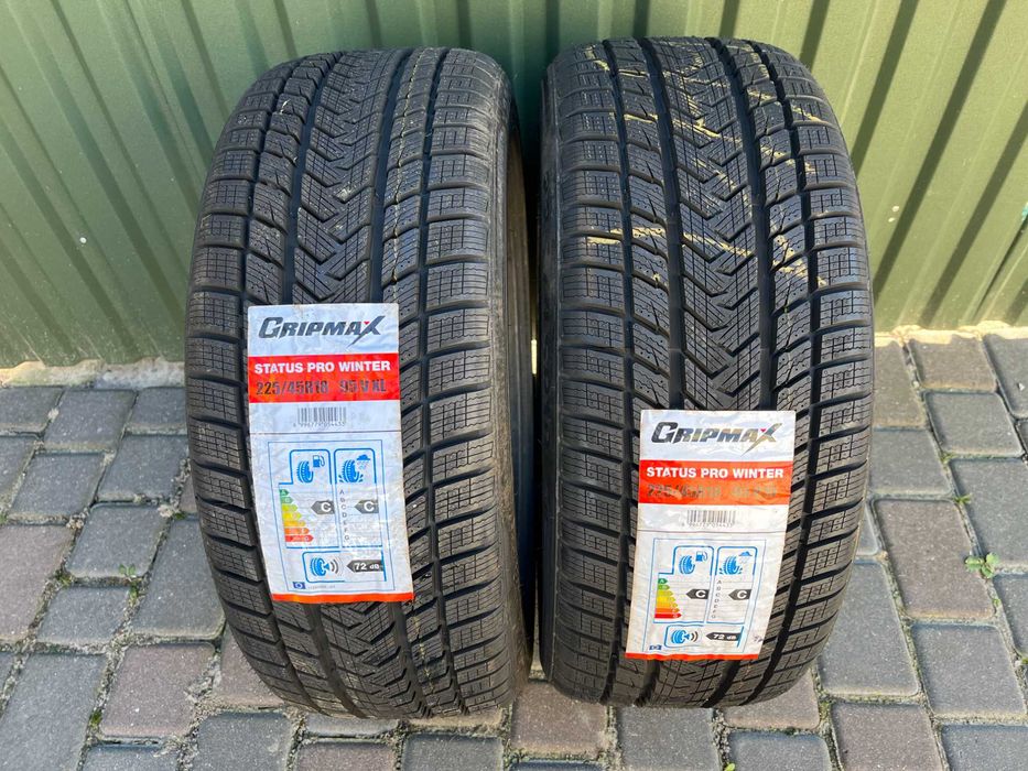ШИНИ зимові 225/45 R18 Gripmax Status proWinter