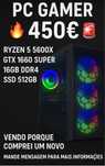 PC Gamer Ryzen 5 5600X | GTX 1660 Super | 16GB RAM | SSD 512GB
