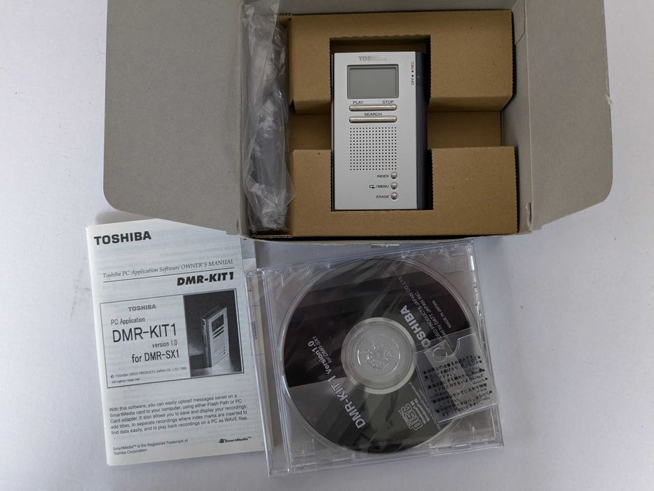 Цифровий диктофон TOSHIBA DMR-SX1. ЯПОНІЯ.