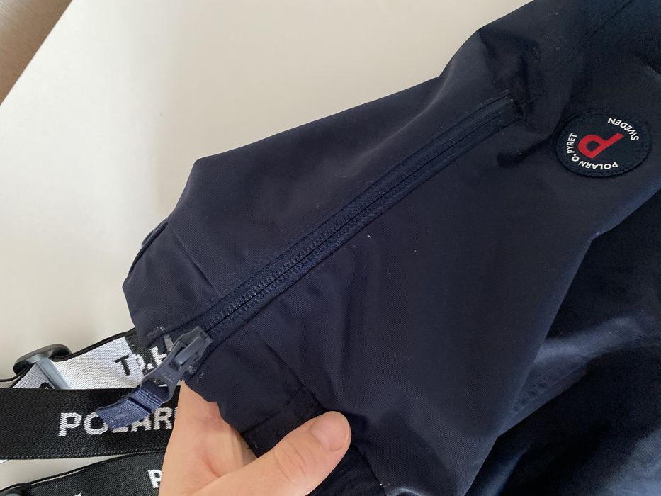 Водонепроникні  штани на підтяжках,  polarn o.pyret sweden 12-18