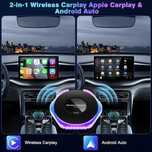 Bezprzewodowy adapter Carplay, Android Auto 2024