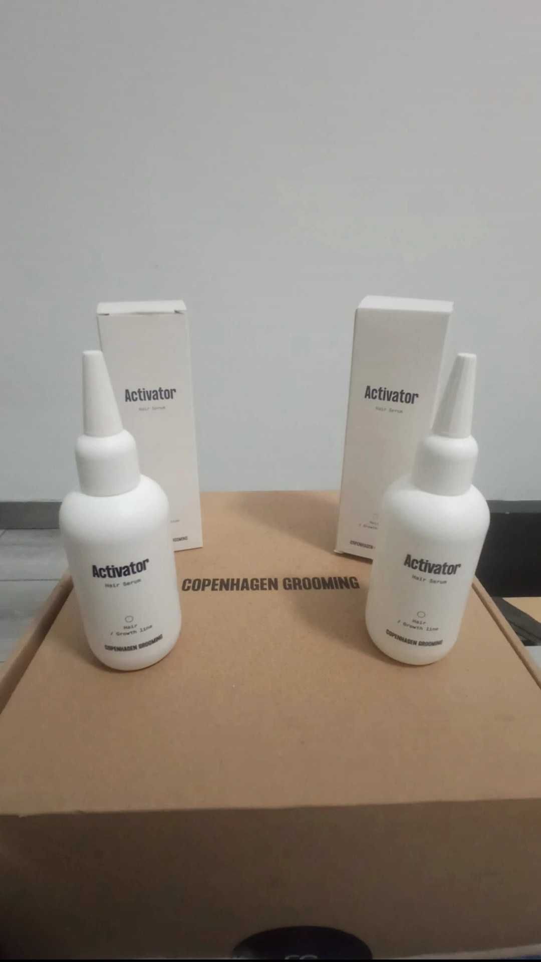 Hair serum activators - Copenhagem. Novos, nunca usados.