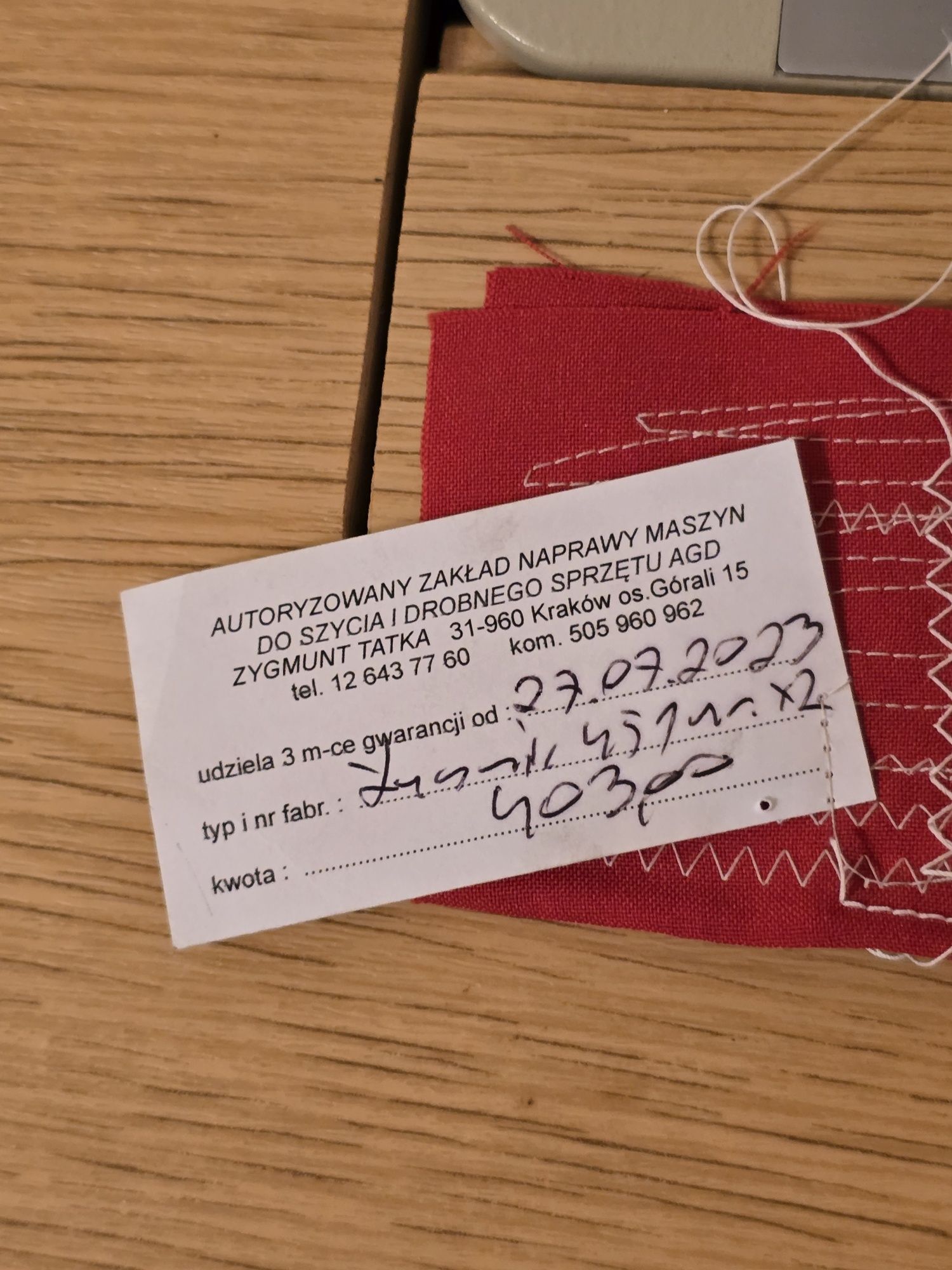 Łucznik Predom 451 - maszyna do szycia.