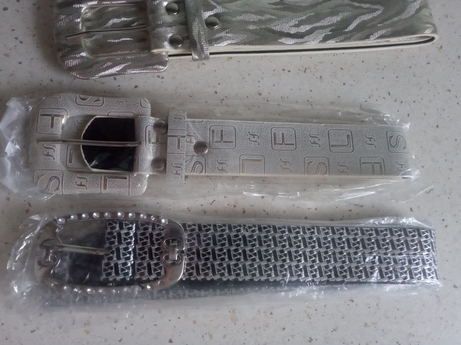 Pasek do spodni damskie komplet