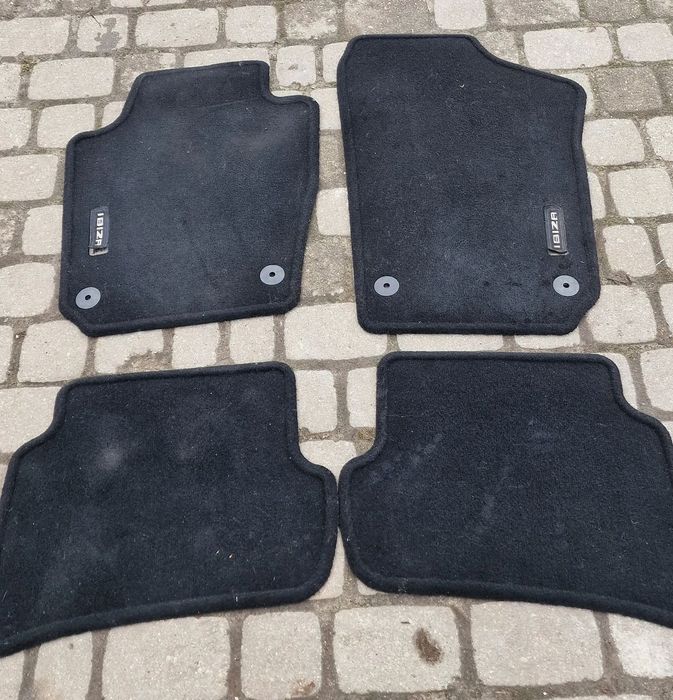DYWANIKI ORYGINALNE KOMPLET 6J0061675 SEAT IBIZA IV HB LIFT