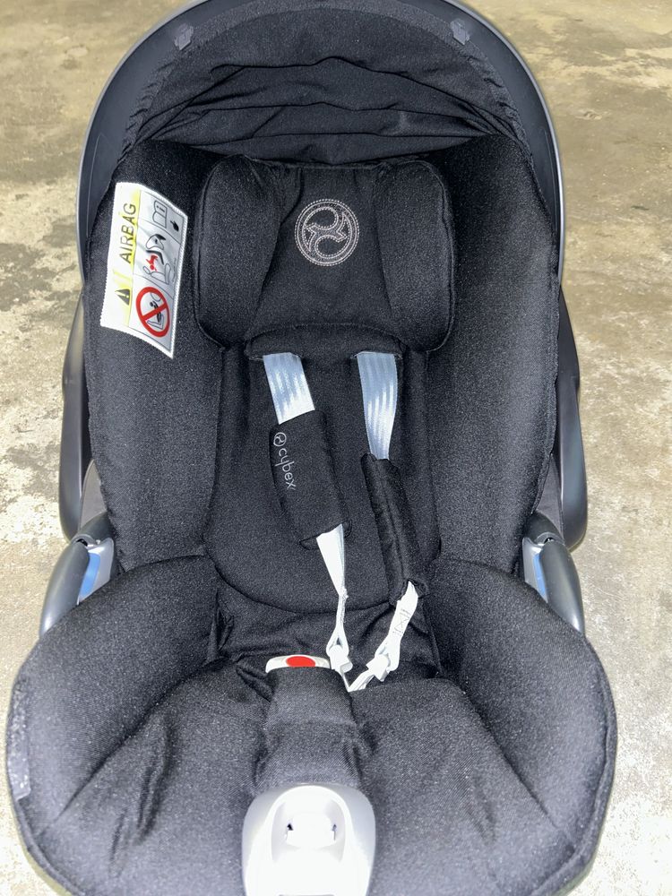 Carrinho + ovo+ base isofix cybex