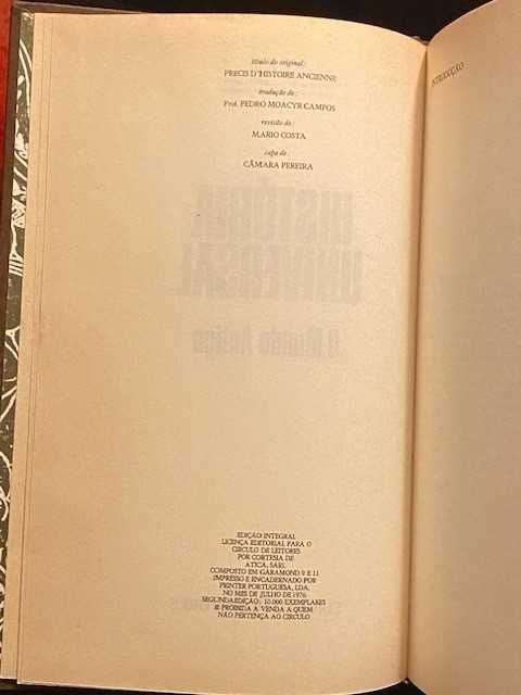 Paul Petit – História Universal (O mundo antigo)