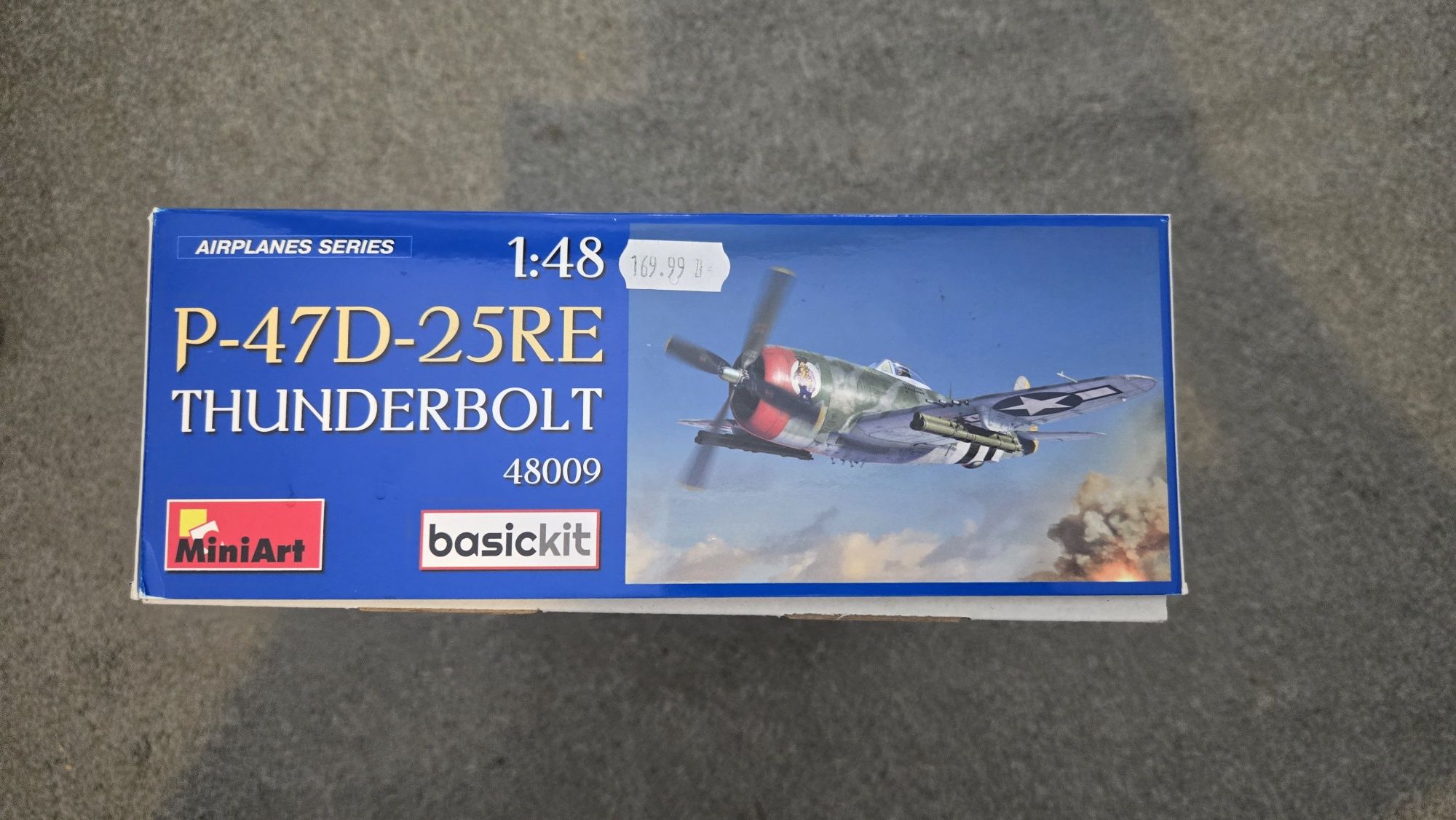 Model do składania P-47D-25RE Skala 1:48