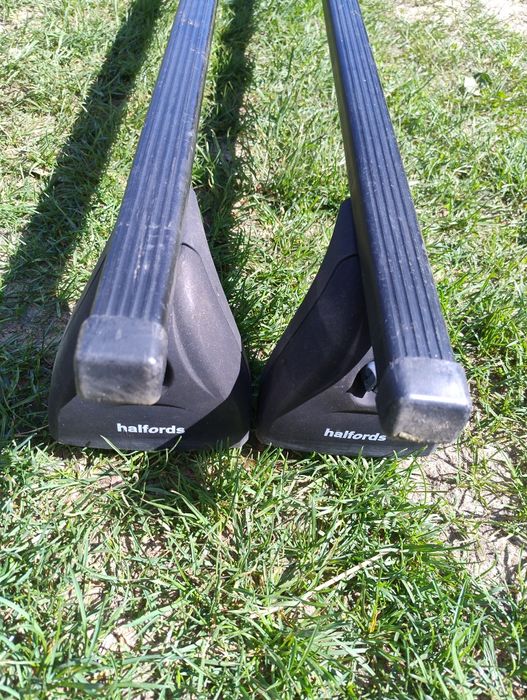 Bagażnik dachowy relingi uniwersalny halfords z regulacją