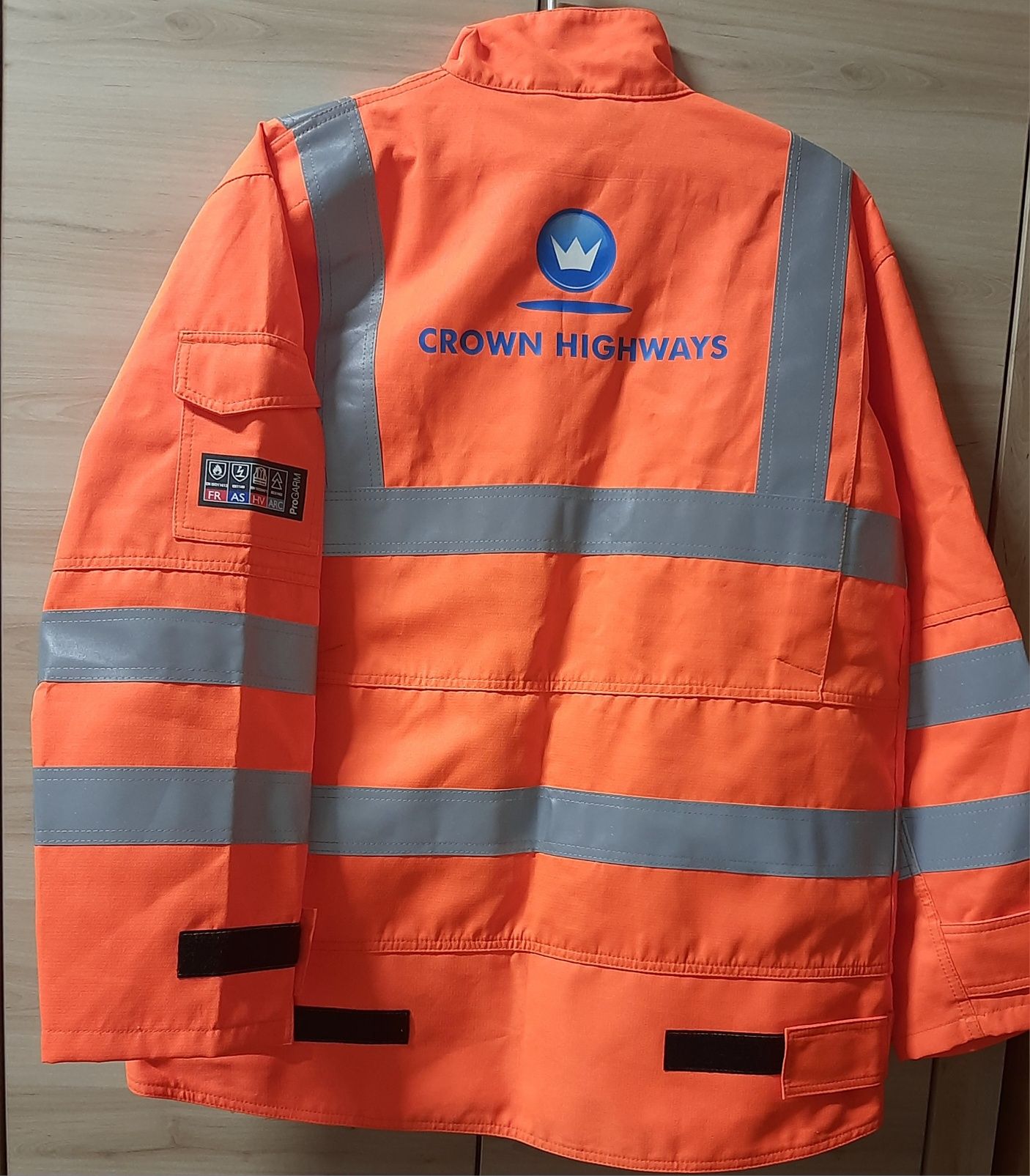 r. Xl Pomarańczowa ,odbladkowa kurtka robocza
