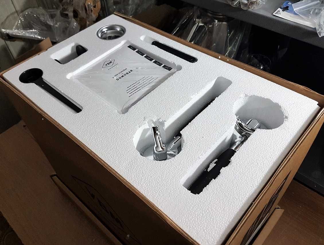 Кавоварка VBM Domobar Manual + кавомолка  EUREKA MIGNON + аксесуари