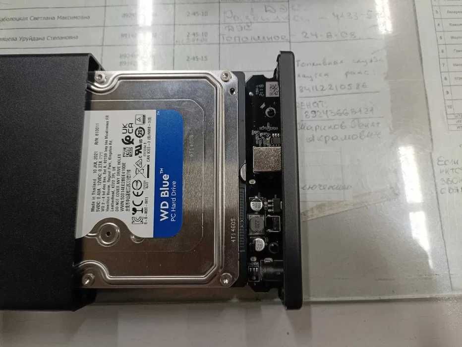 Конвертер Orico 2.5"-3,5" HDD SATA3 - USB 3.0 чохол-станція для диску