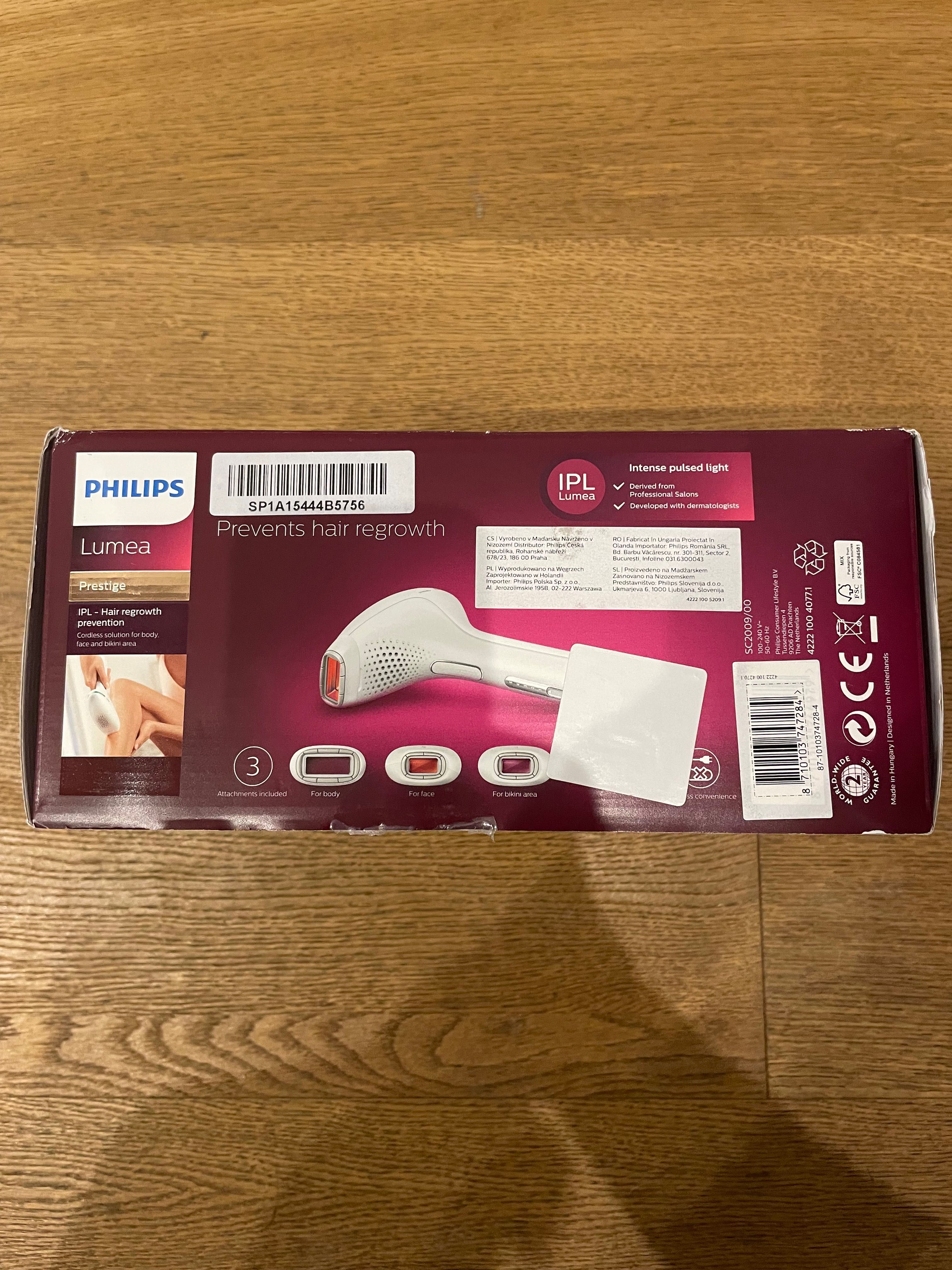 Philips Lumea Prestige SC2009/00 depilacja laserem