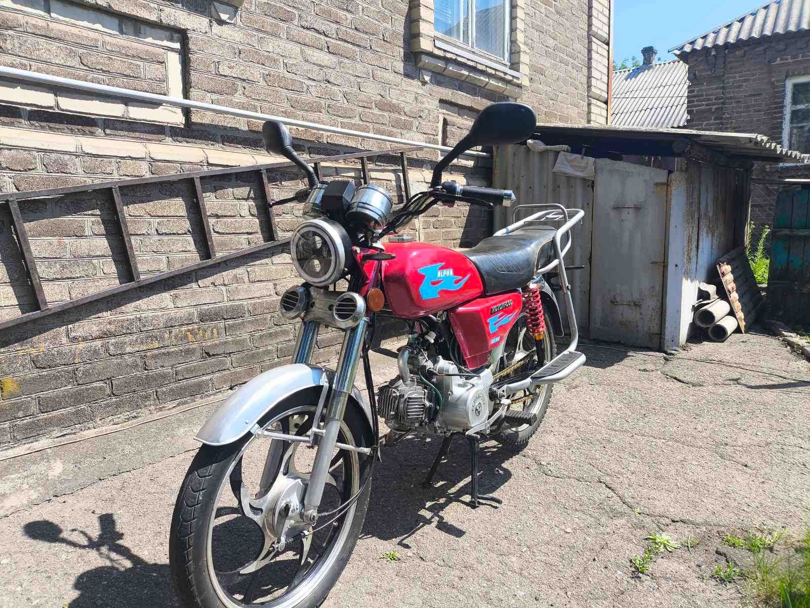 мопед alpha 110 кубов