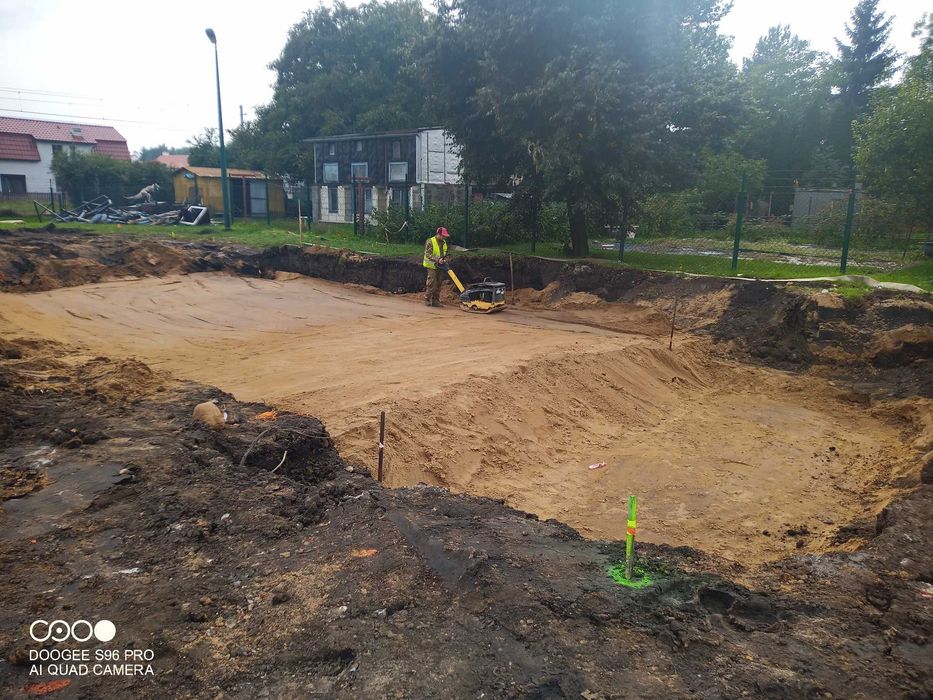 Ziemia przesiewana wywóz piasek kamień gruz żwir humus kruszywa tłucze