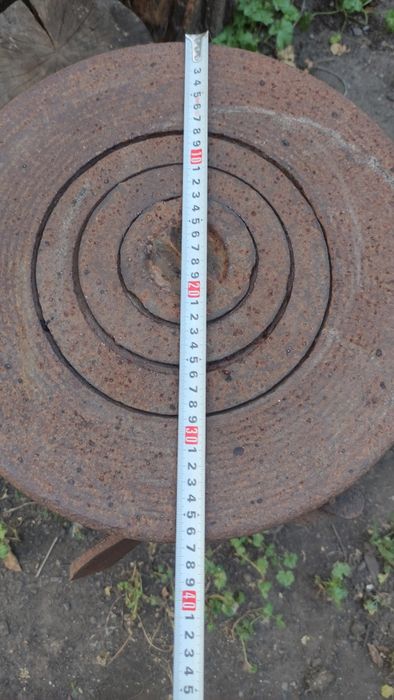 Буржуйка чугунная СССР