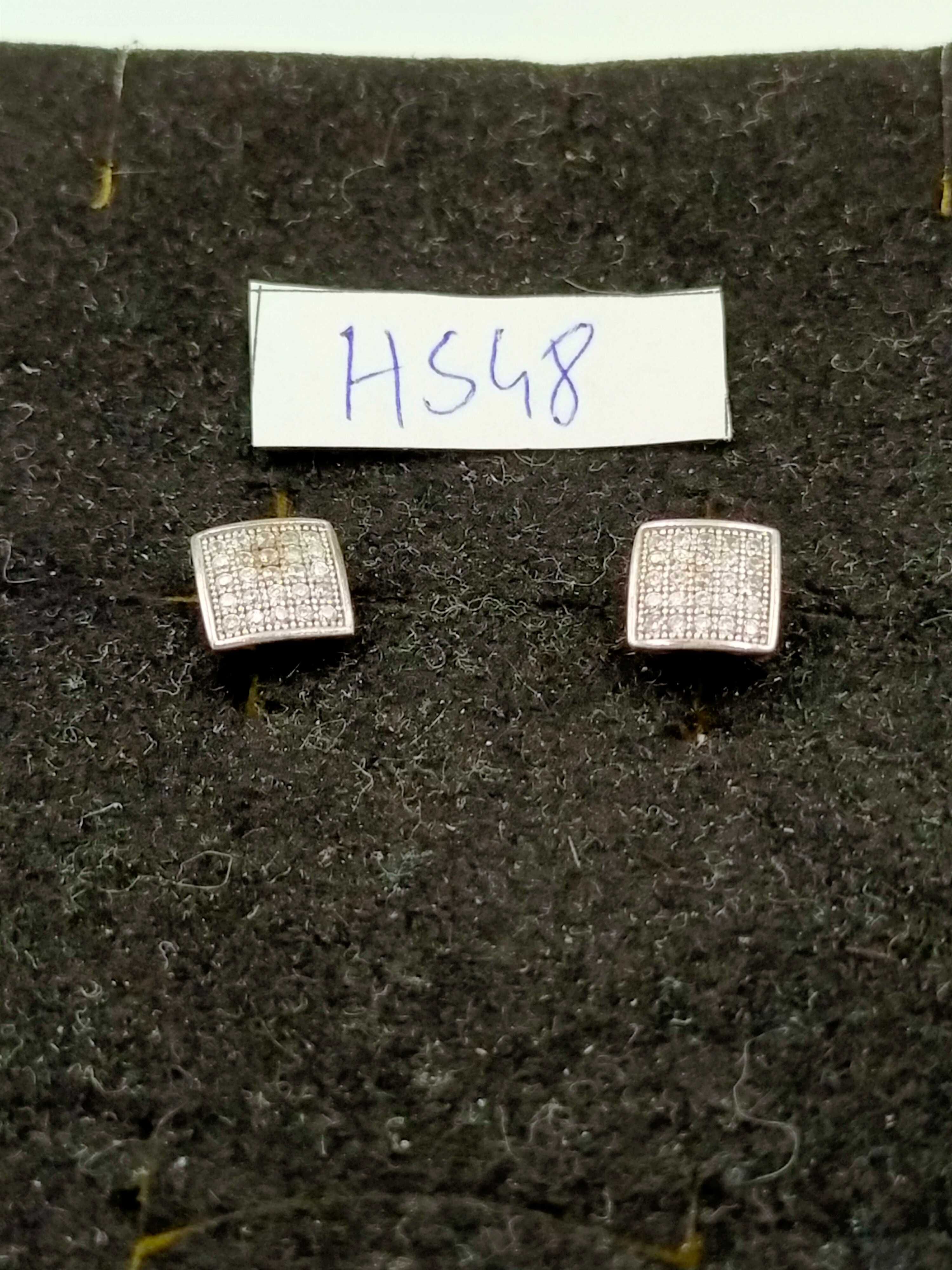 Srebrne kolczyki 925 HS48