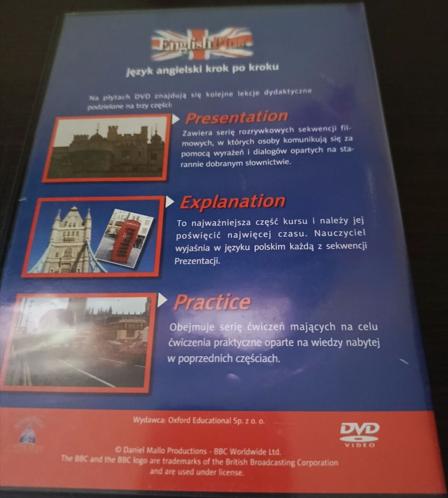 Kurs języka angielskiego na DVD