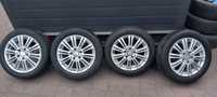 Sprzedam kpl felg aluminiowych Mercedes 5x112 r16 z oponami 195/55