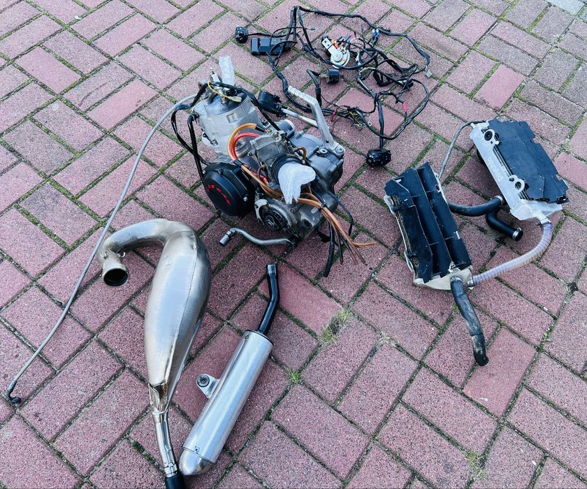 Silnik Gas Gas EC 125 2t rok 2009 SWAP Kompletny V-Force Gokart Moduł
