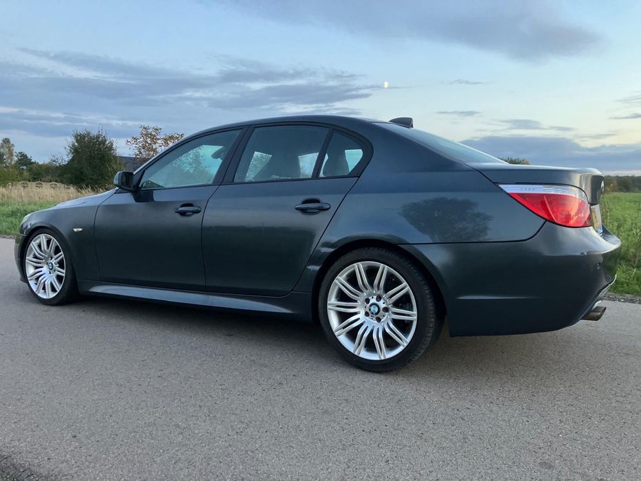 Zderzak PRZÓD TYŁ + PROGI M-Pakiet BMW E60 M-Pakiet PLATINGRAU Okazja!