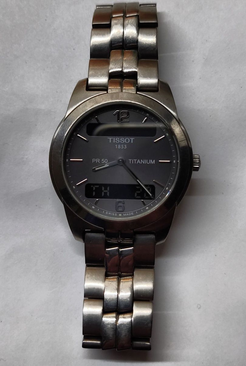 часы tissot pr 50 titanium T34748762