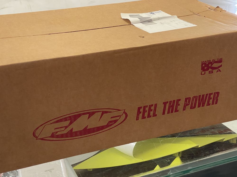 Escape completo FMF com powerbomb HONDA TRX450 ER