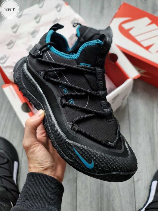 Мужские кроссовки Nike ACG Terra Antarktik GORE-TEX Low "Black/Blue"