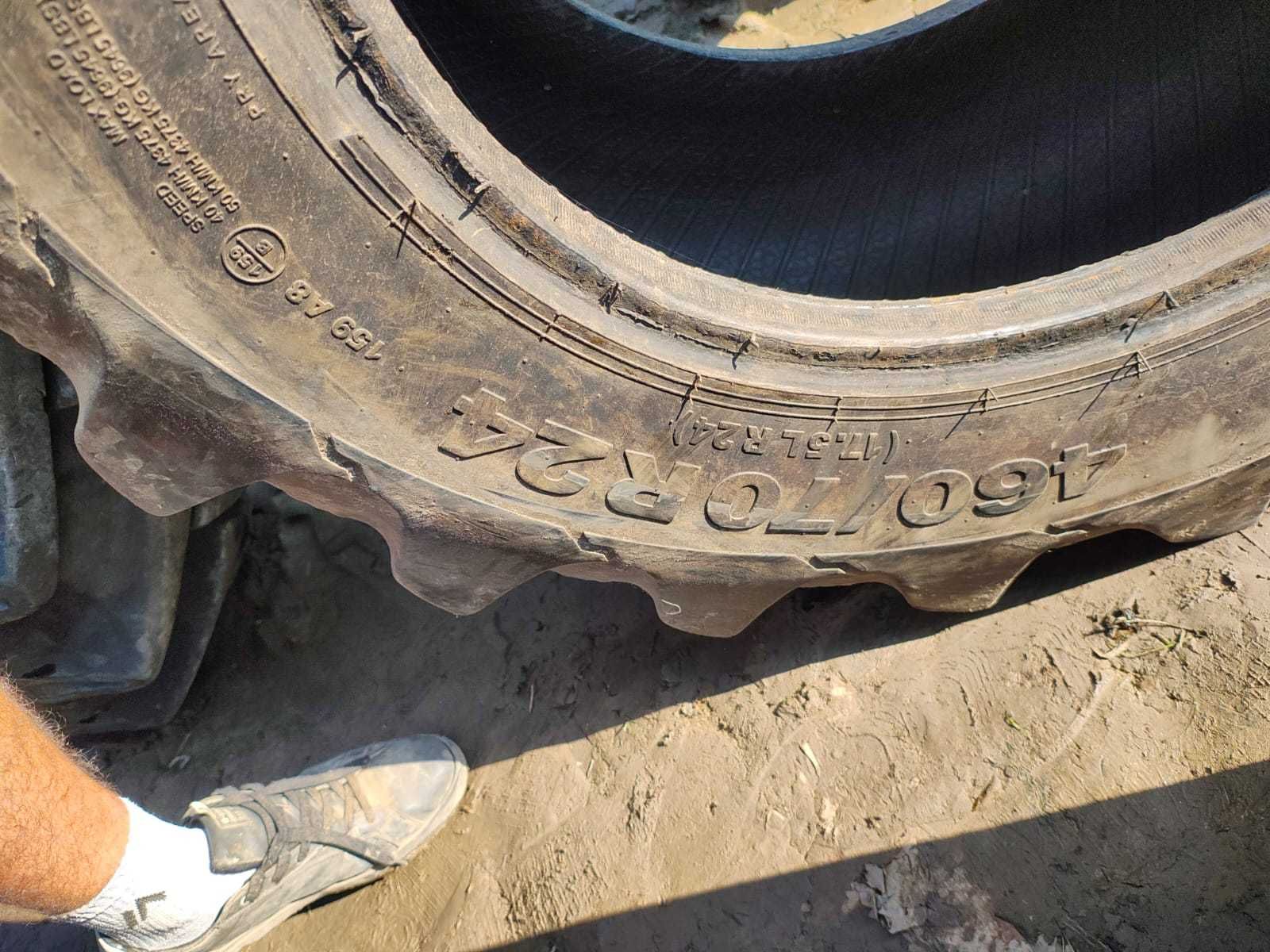 Opona rolnicza 460/70R24 Ozka ładowarka teleskopowa JCB Cat Volvo