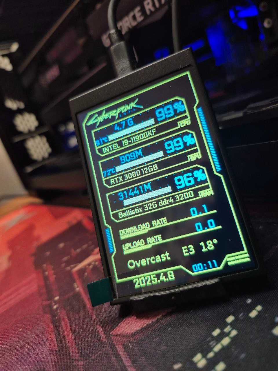 3,5' ips дисплей для комп'ютеру