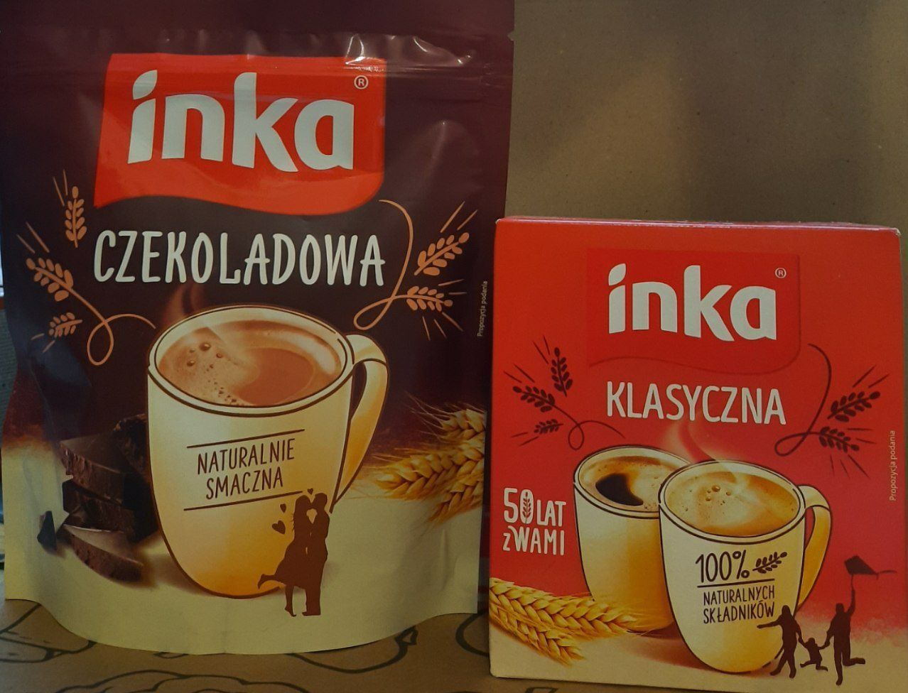 Inka, вершки сухі, капучіно, цикорій, Nutella