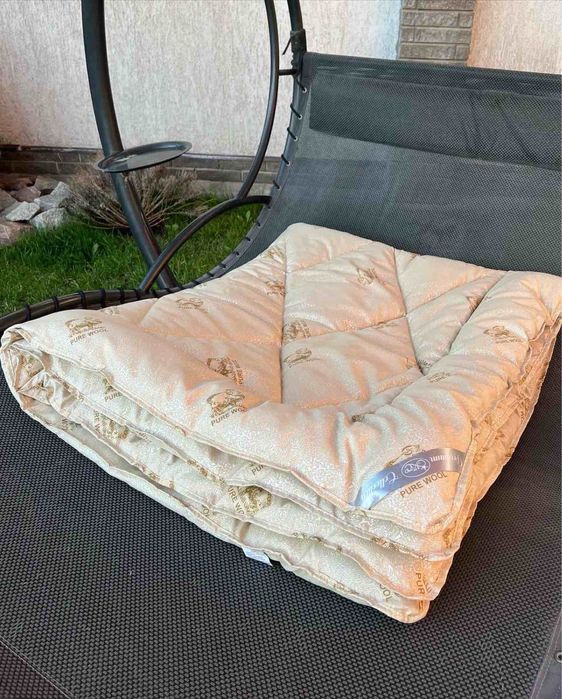 Зимова Ковдра з овечої вовни, Усі Розміри.