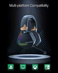 BlitzWolf Headset Gaming RGB BW-GH2 ( NOVO - SELADO )