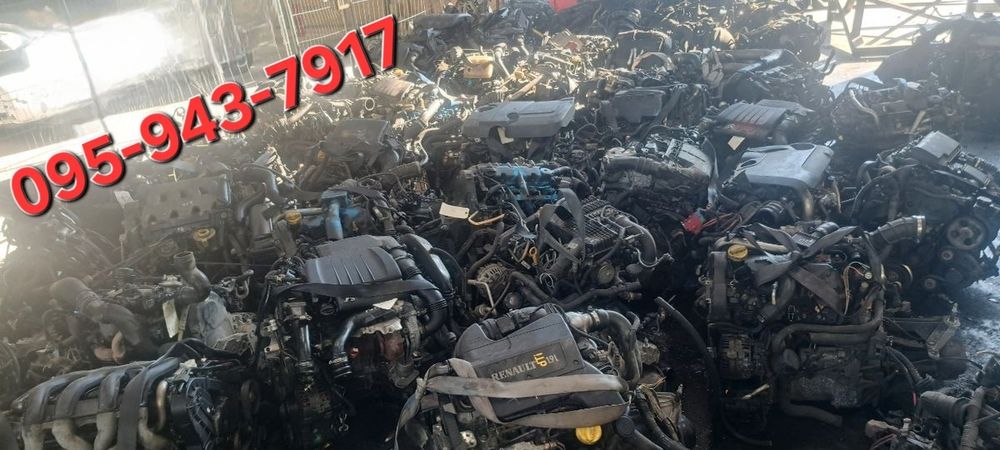 Двигун 1.5 1.9 2.0 1.6 2.5 Запчастини Renault Opel Dacia Nissan