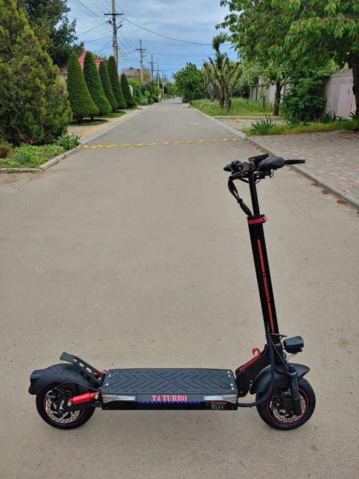 ꧁ХИТ ЦЕНА‼️ Электросамокат Crosser T4 Turbo АКЦИЯ T4 PRO Черный Жми꧂