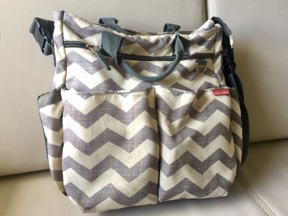 Super torba - SKIP HOP Duo Singature Chevron