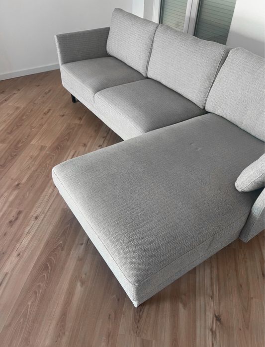 Sofá 3 lugares com chaise longue Kave Home