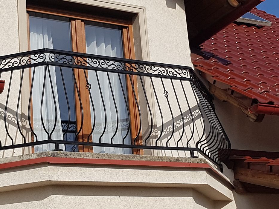 Balustrada sttalowa, aluminiowa