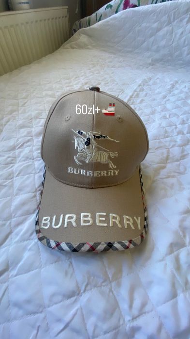 czapka z daszkiem burberry