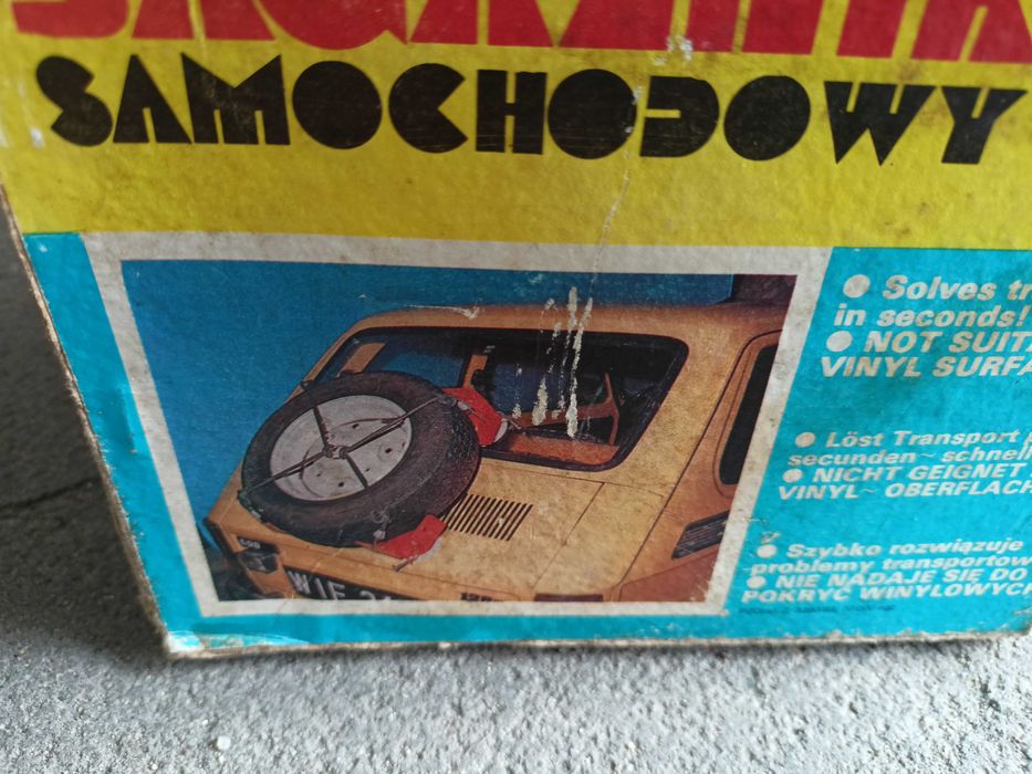 Kolekcjonerski bagażnik Fiat 126 125