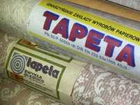 Tapety kolekcjonerskie PRL / Lata 90te 15 szt + ścinki
