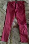 Spodnie H&M bordowe burgund