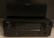 Amplituner DENON AVR-1509 i glośniki WHARFEDALE serii Vardus