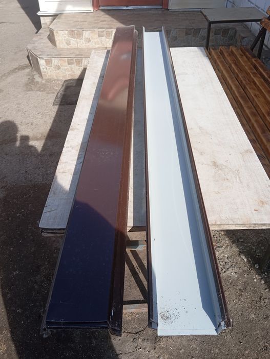 Парапетна планка забора під профнастіл ширина 125мм довж 2000мм