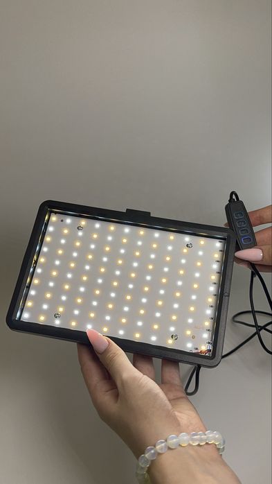 Світлодіодна RGB панель 8" для фото, відео