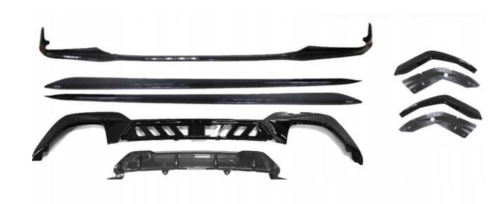 Zestaw Mperformance BMW G20 G21 M Pakiet  340i OO-OO czarny mat