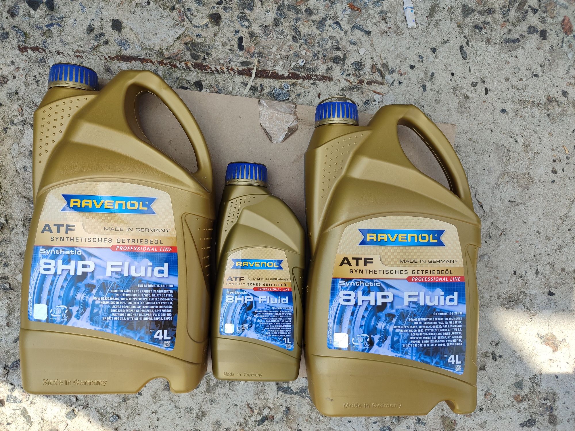 RAVENOL ATF 8HP Fluid.  1л. мастило трансмісійне