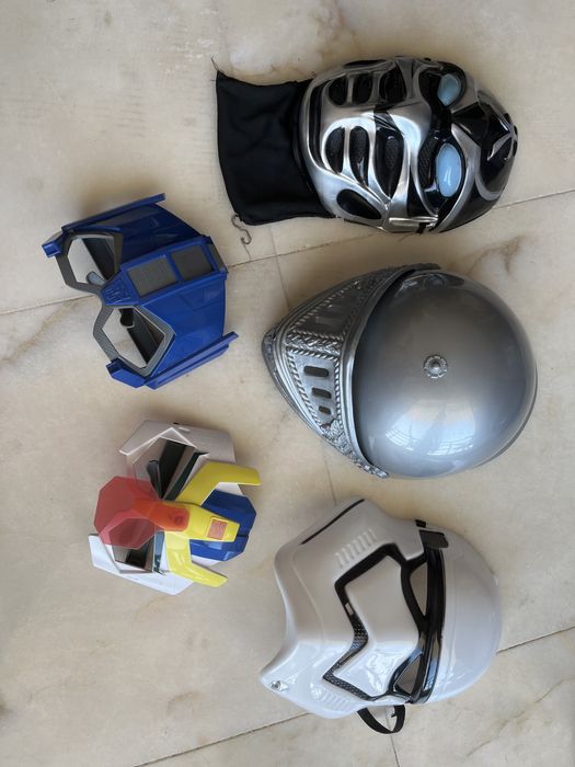 Capacete/mascara 5 em 1