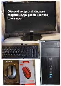 Компьютер Hewlett-Packard     монітор  мишка  клавіатура