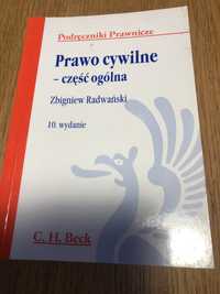 Prawo cywilne- część ogólna Z.Radwański